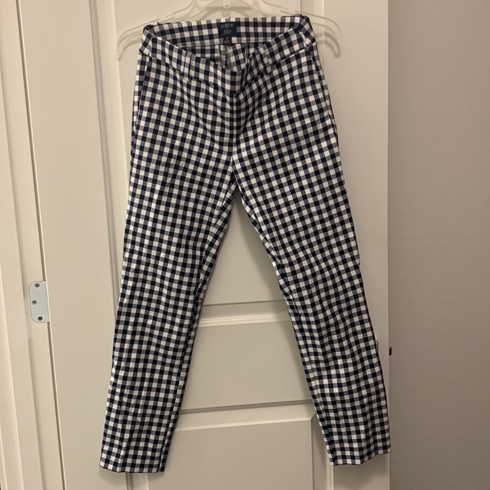 Jcrew Factory Winnie gingham pants - Picture 2 of 3